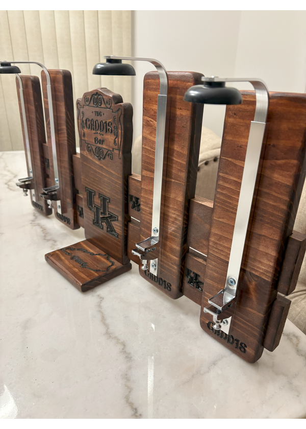 5 Panel Alcohol/Bourbon Dispenser with shot regulator